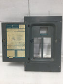 GE TM1210S/F 100 Amp 12 Space 120/240V Panel Door 15 7/8" x 10 1/2" - Flawed