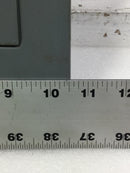 GE TM1210S/F 100 Amp 12 Space 120/240V Panel Door 15 7/8" x 10 1/2" - Flawed