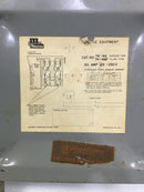 Murray PD234BF 60 Amp 125/150V Fusible Panel Door Only 11 7/8" x 8 3/4"