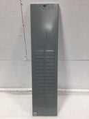 32 Space Dead Front Only w/Main 31" x 7 3/8"