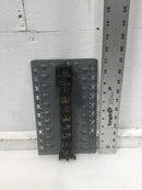 FPE 100 Amp 16 Space 120/240 VAC Stab-Lok Load Center Guts Only 7" X 11" - Flaw