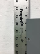 Square D Main Breaker Dead Front Only 42 3/4" x 14 3/4"