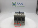 Siemens NGB3B125 3 Pole 125 Amp 25kA @ 480V HACR Type Circuit Breaker - Flaw