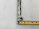 CMC NA78-1 21 Position 4-14 AWG Grounding Bar 7 7/8" x 1/2" w/ Addon Lugs
