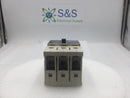 Siemens NGB3B125 3 Pole 125 Amp 25kA @ 480V HACR Type Circuit Breaker