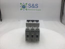Eaton FAZ-C8/3-NA 3 Pole 8 Amp 15kA 480Y/277V Series Miniature Circuit Breaker