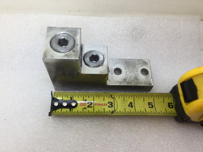 CMC CDA-610 (2) 750 MCM-1/0 Mechanical Lug