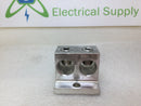 Ilsco D1039 Mechanical Lug 2 Port 2 Holes 600MCM-2 Stud CU-AL