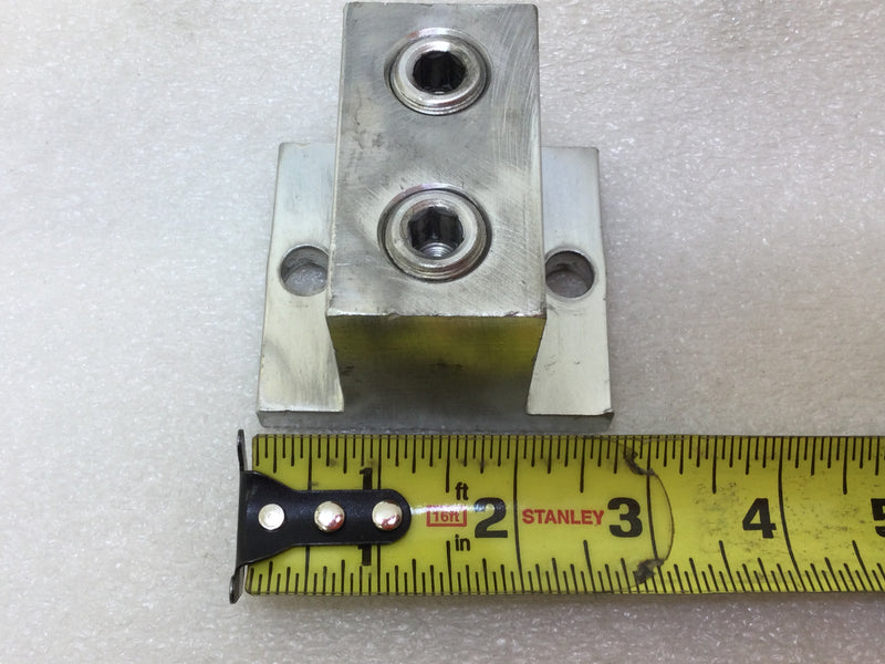 Ilsco D1039 Mechanical Lug 2 Port 2 Holes 600MCM-2 Stud CU-AL