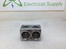 Ilsco D899 Mechanical Lug AU600 600MCM - 2 AL-CU 2 Conductor 1-Hole