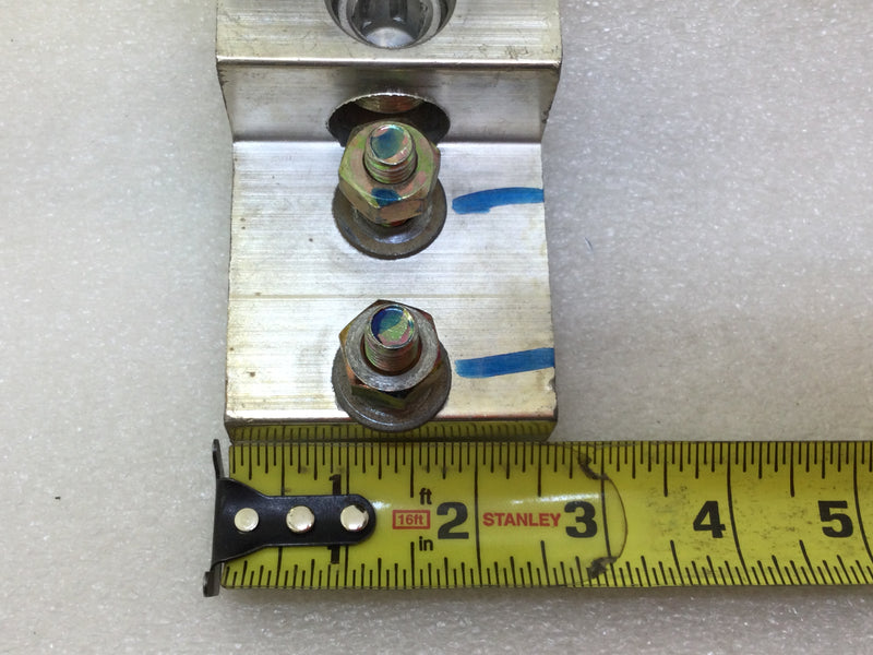 Ilsco PB3-600 600MCM-2 AL9CU 3 Port 3/8" Bolt Size Panel Board Lug, D1282 AL9CU