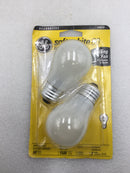 GE General Electric 14029 A15 60 Watt Ceiling Fan Incandescent Light Bulb (Pack of 2)