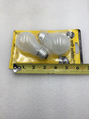 GE General Electric 14029 A15 60 Watt Ceiling Fan Incandescent Light Bulb (Pack of 2)