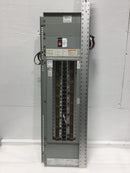 Eaton Cutler Hammer Pow-R-Line C MLO PR1LA Panel Board 208/120v 3 Phase 4 Wire 225 Amp 42 Space with 28VAC Secondary Power - Guts Only