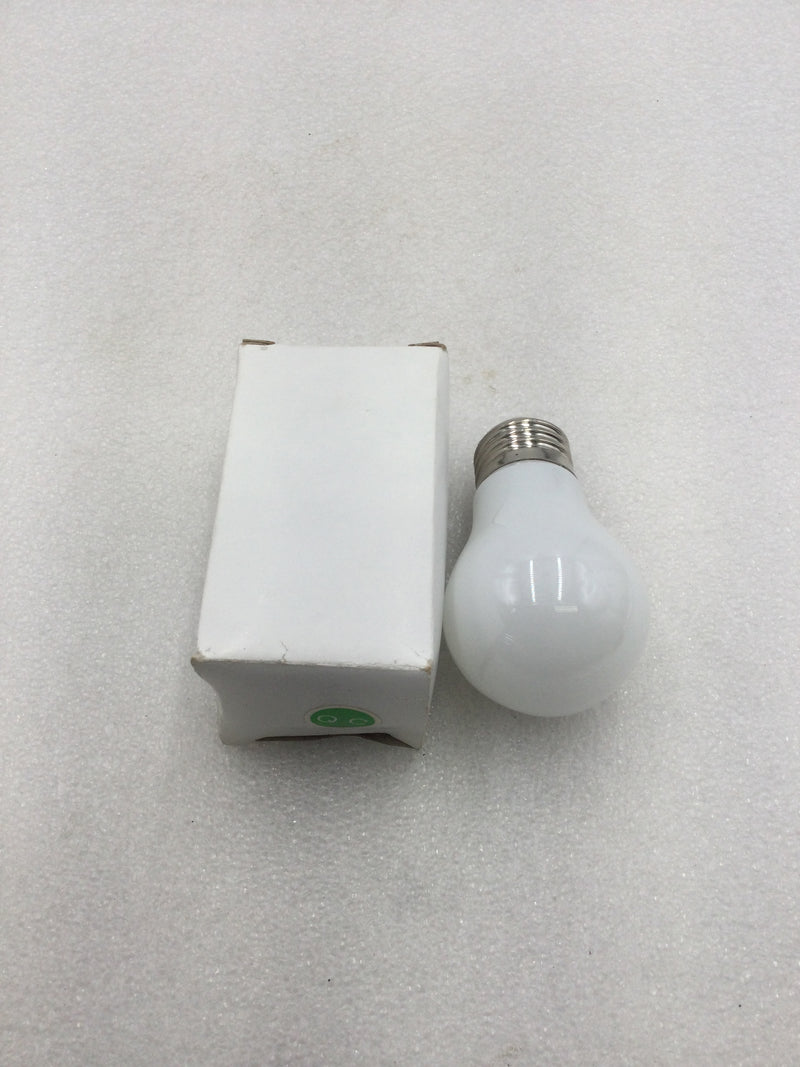 A15 60 Watt Ceiling Fan Incandescent Light Bulb 120 VAC 570 Lumens