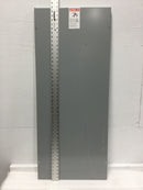 Eaton Cutler Hammer Pow-R-Line C PR1LA  Filler Plate - 44 3/4" x 19"