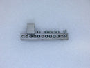 Square D 12 Position 4-14 AWG Grounding Bar 3 3/4" x 1/2" w/ SE-3254 Addon Lug