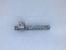 Square D 12 Position 4-14 AWG Grounding Bar 3 3/4" x 1/2" w/ SE-3254 Addon Lug