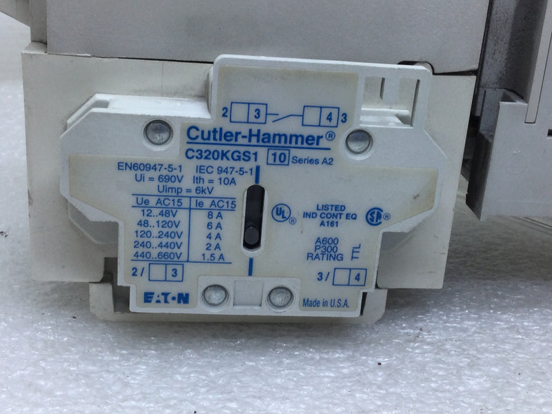 Cutler-Hammer/Eaton AN16DN0 Starter NEMA Size 1 27 Amp 600V  Series B1