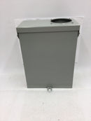 GE General Electric TL270R1 Outdoor Surface Mount Load Center 70 Amp 2 Space 4 Circuit w/o Dead Front Panel