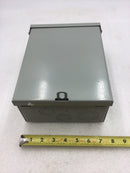 GE General Electric TL270R1 Outdoor Surface Mount Load Center 70 Amp 2 Space 4 Circuit w/o Dead Front Panel