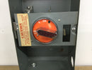 GE General Electric TE100J Type 12 Breaker Enclosure Rated at 100 Amp 600 VAC 8" X 17.5"