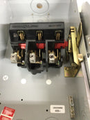 GE/General Electric THN3363R 100 Amp 3-Pole 600V Safety Switch