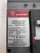 GE General Electric SFLA36AT0250 250 Amp 3 Pole 600v Spectra RMS Circuit Breaker w/125 Amp Trip