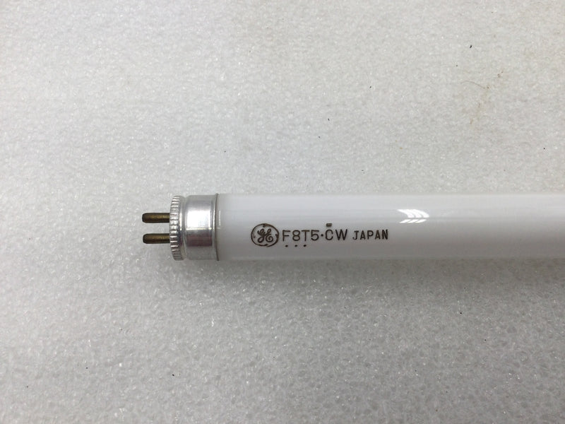 GE General Electric F8T5/CW 8 Watt Cool White 12" Fluorescent Bulb