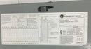 General Electric TM4020C80 40 Space 120/240V Panel Door 40 1/2" x 15 3/8"