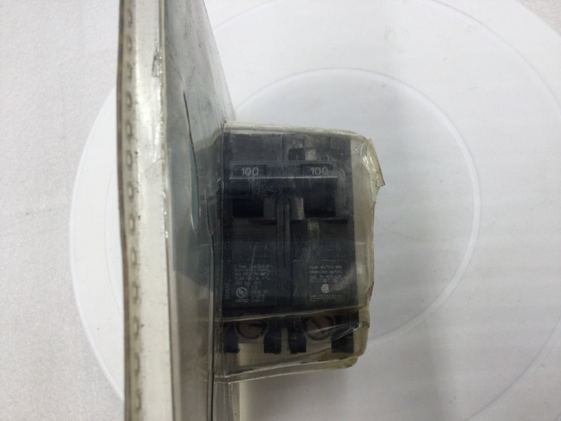 Siemens Q2100 100 Amp 2 Pole 240V Circuit Breaker - In Package Aged Stock