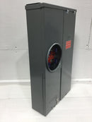 Square D SC8L125S 125 Amp, 8-Space, 8-Circuit Outdoor Combination Meter Socket and Main Lug Load Center