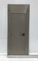 Cutler Hammer CH8KF 225A 42 Space 120/240V Panel/Door Only w/Main 38" x 15 3/8"