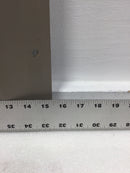 Cutler Hammer CH8KF 225A 42 Space 120/240V Panel/Door Only w/Main 38" x 15 3/8"