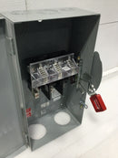 GE THN3363 100 Amp 3 Pole 600V Heavy Duty Non-Fused Nema1R Safety Switch