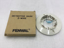 Fenwal 2-Wire Automatic Fire Detector Base for use with a S1064 UL Listed Smoke Detector Head