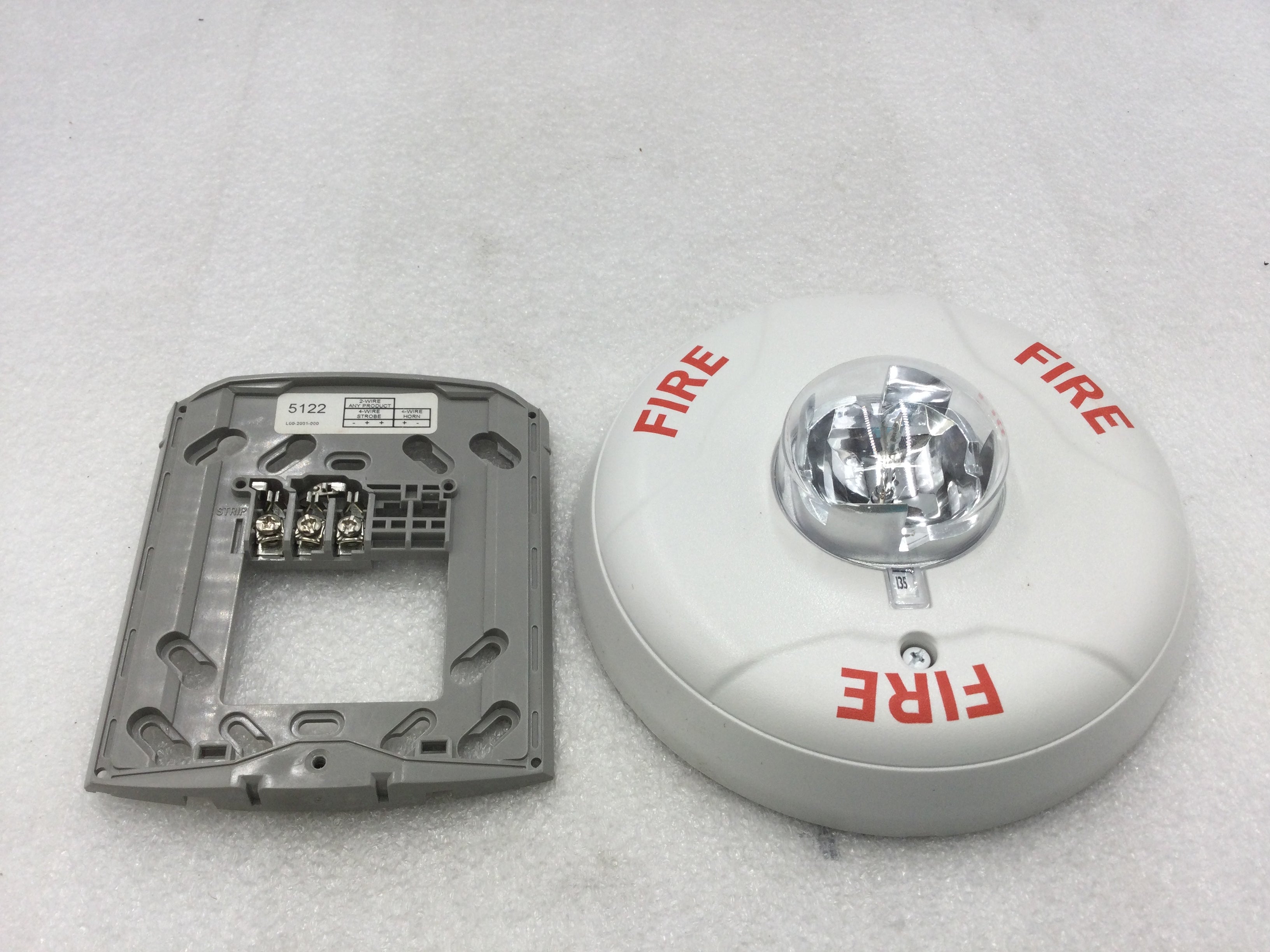 System Sensor SCWH White Ceiling Mount Strobe High Candela