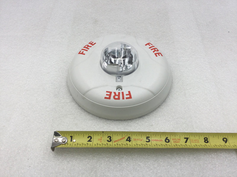 System Sensor SCW White Ceiling Mount Strobe Low Candela