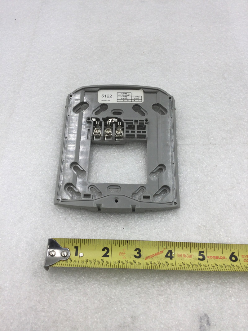 System Sensor SCW White Ceiling Mount Strobe Low Candela