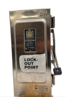 Square D HU361DSEI 30 Amp 3 Pole 600V Non-Fused HD Safety Switch