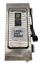 Square D HU361DSEI 30 Amp 3 Pole 600V Non-Fused HD Safety Switch