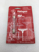 GE General Electric 19378 150 Watt Halogen Lamp 120 VAC 2400 Lumens Q150T3/CL/CD