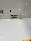 General Electric 8000-Line Control GE Model 8000 GEH-4961 MCC 12" Fusible Motor Starter Bucket Size 1 FVNR 7.5 HP