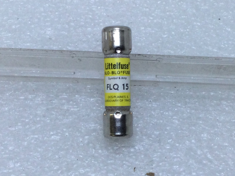Littelfuse SLO-BLO Fuse FLQ 15 15 Amp 500V or Less