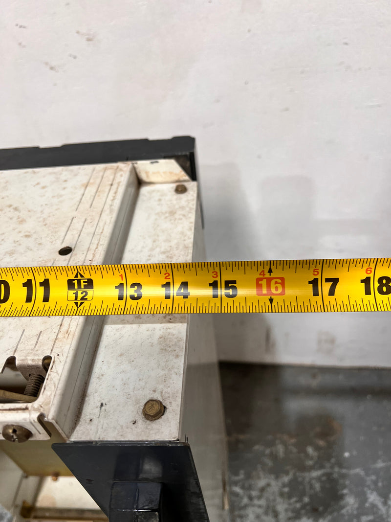 Allen Bradley Sz 3 MCC Receiving Unit 2103LB-F731314/4-3J Missing Cover