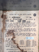 Westinghouse A200MACAC 3 Pole Size 00 9A 110-550VAC Max 2Hp 120/110V 50/60Hz Coil