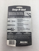 Belden SNS1P6U-50R RG6 Snap-N-Seal F Connectors (Pack of 50)