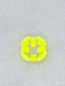 Lot of 32 Mixed Brands 3/4" Plastic Yellow Button Push-In Connectors for NM/Romex Cables