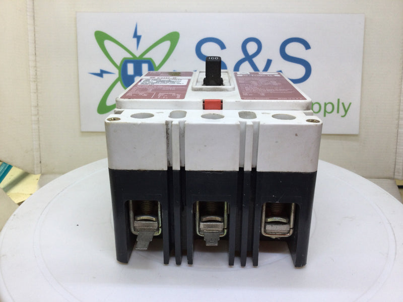 Cutler Hammer EHD3100KLD08 100 Amp 3 Pole 480V Series C Molded Case Switch