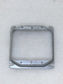 Lot of 10 Mixed Brands 3/4" Raised 4" Square Two Gang Mud Ring